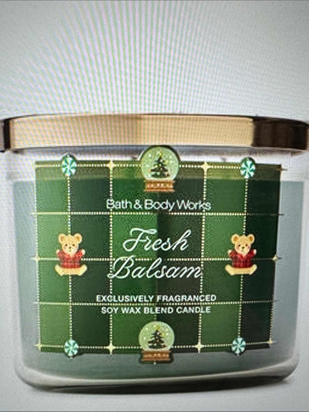 Bath & Body Works Fresh Balsam Candle
